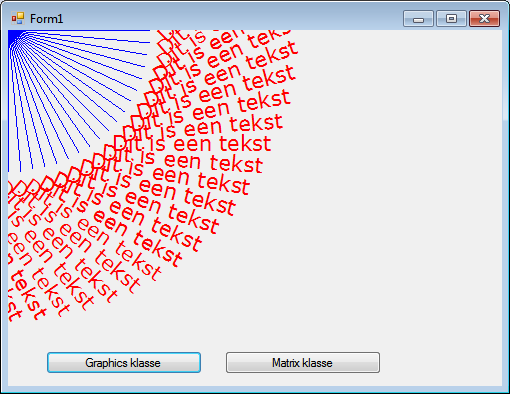 voorbeeld Graphics klasse